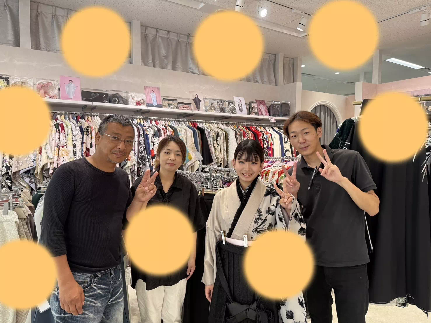 【TAKAZEN神戸旧居留地店】♡17日 神戸市・明石市・三田市　新作レースの小振袖のイマドキ袴コーデ姫ちゃんのご紹介です♪
