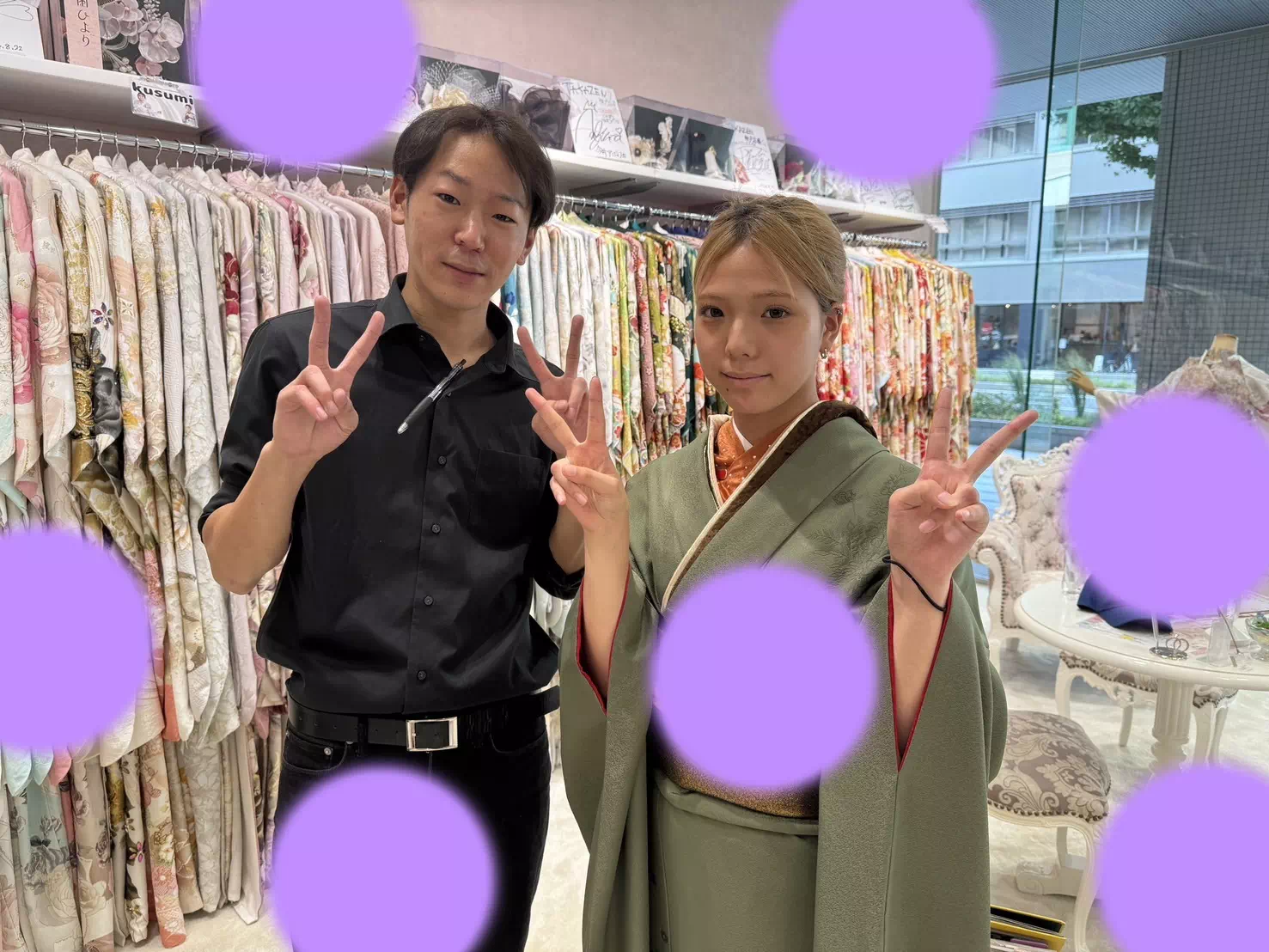 TAKAZEN神戸店　前撮り撮影会　イマドキ　カワイイ　コディネート　振袖　レンタル　袴　