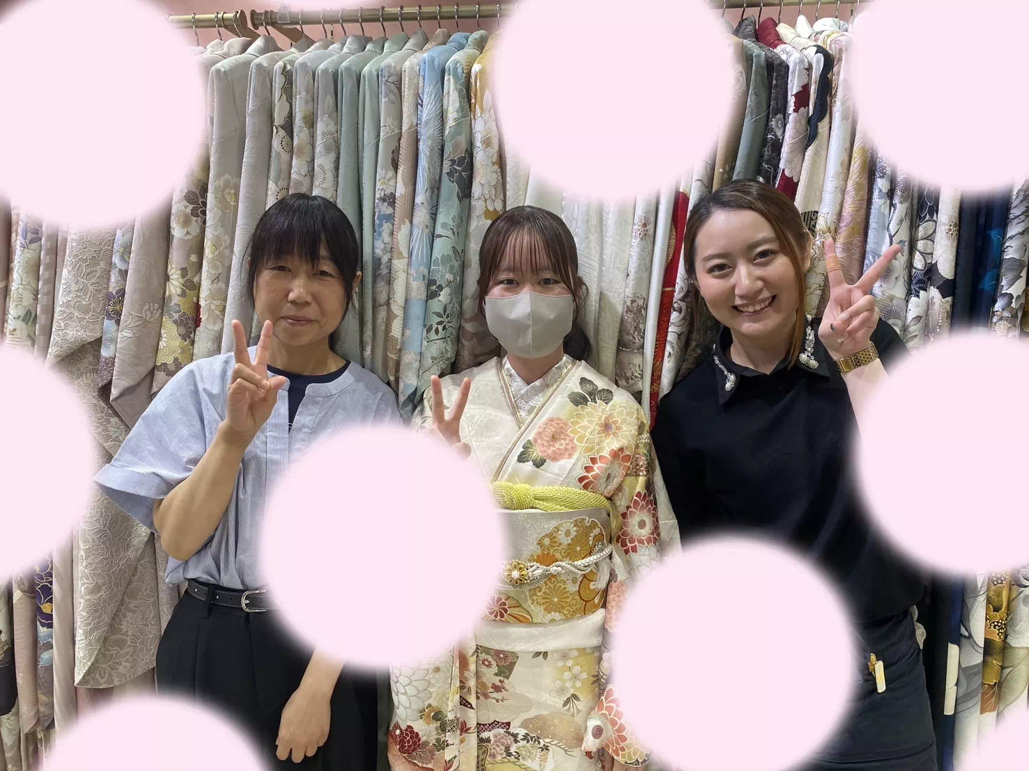 TAKAZEN姫路店　加古川市　高砂市　人気振袖　振袖レンタル　姫路市　成人式　卒業式　袴　振袖　イマドキ振袖　正統派古典　白地