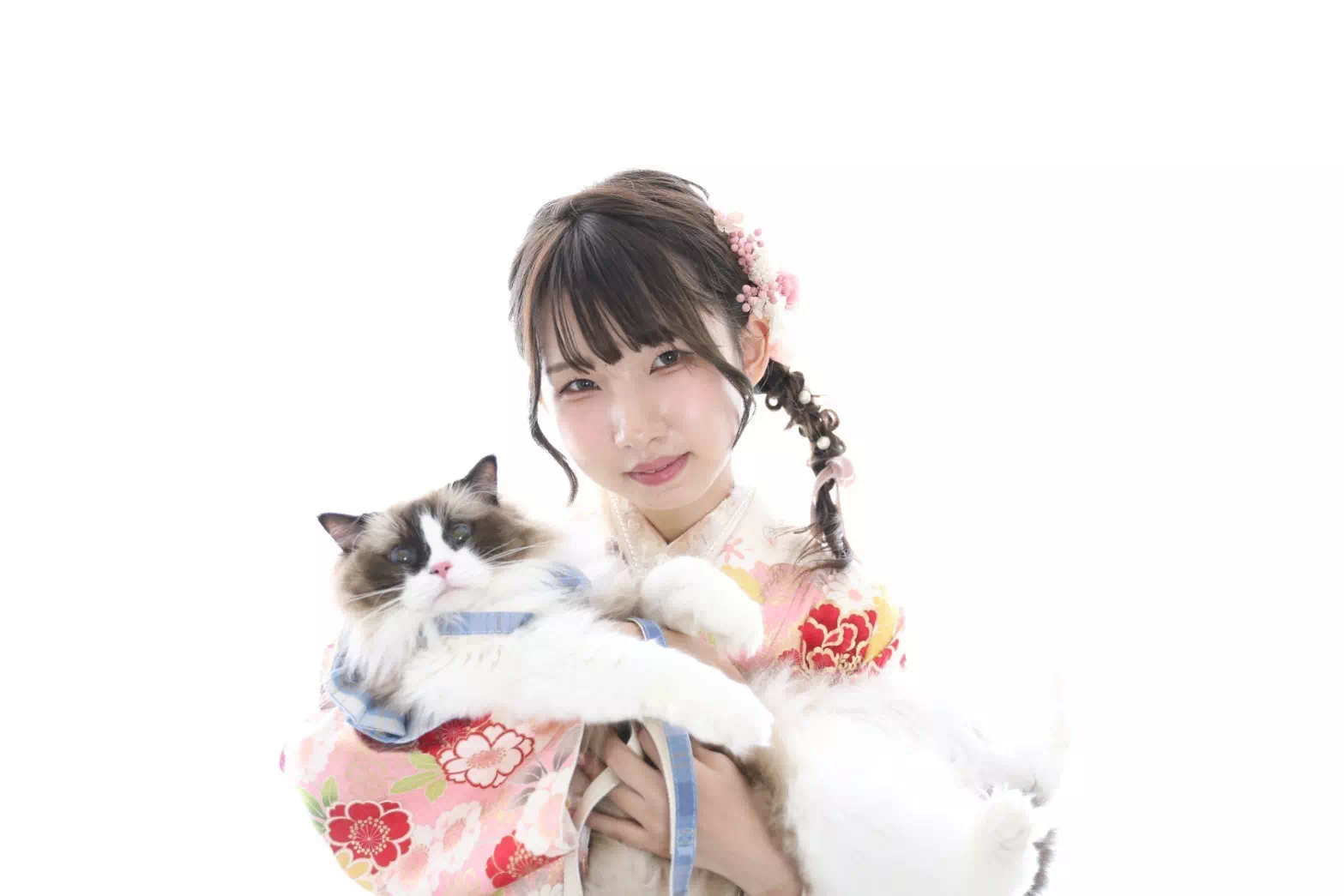 TAKAZEN神戸店　前撮り撮影会　イマドキ　カワイイ　コディネート　振袖　レンタル　ペット　犬　猫