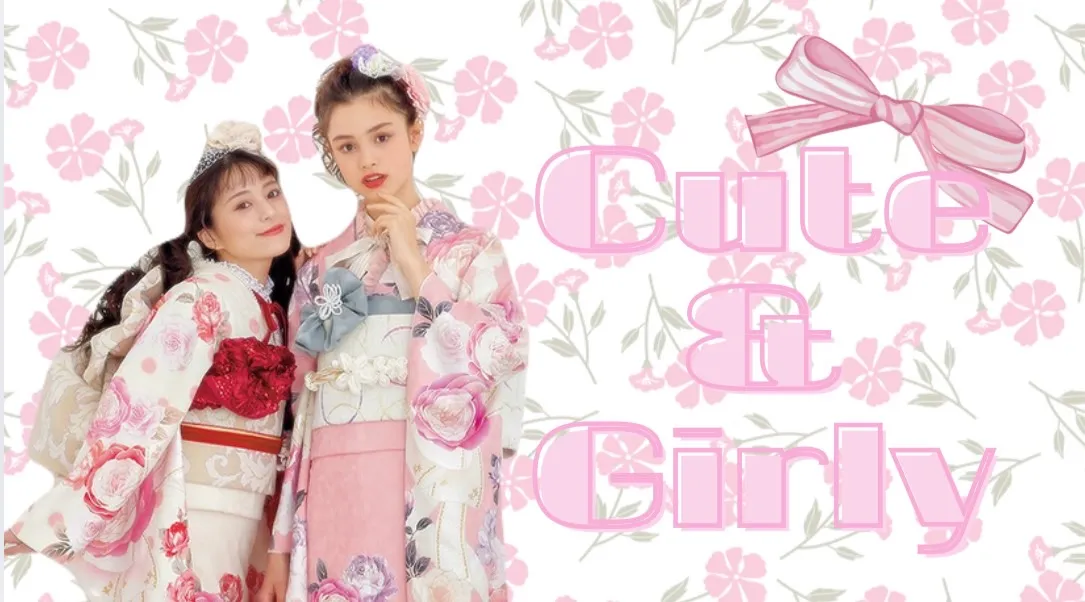 【TAKAZEN奈良店】18日♡ピンクいっぱいのあざとかわいいCute＆Girlyお振袖のご紹介です♡