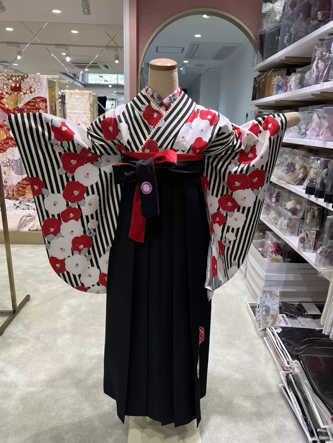 姫路　袴コーデ　袴　卒業式袴　おすすめ袴　古典柄