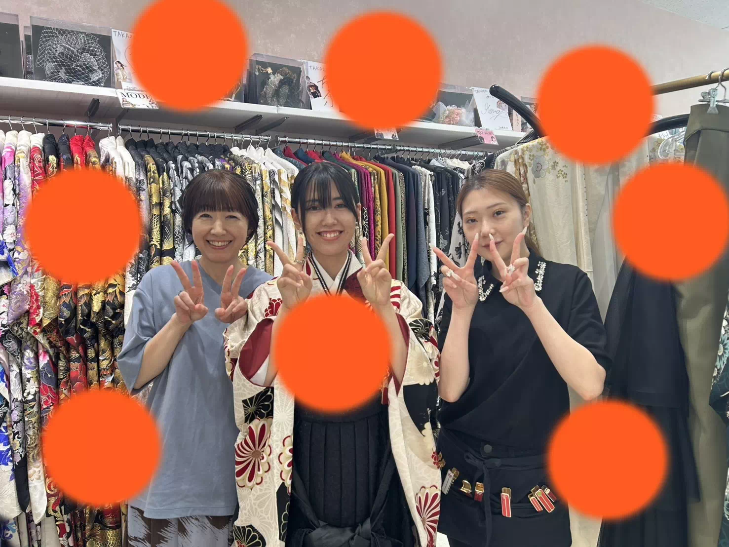 TAKAZEN神戸旧居留地　前撮り撮影会　卒業式　袴　レンタル