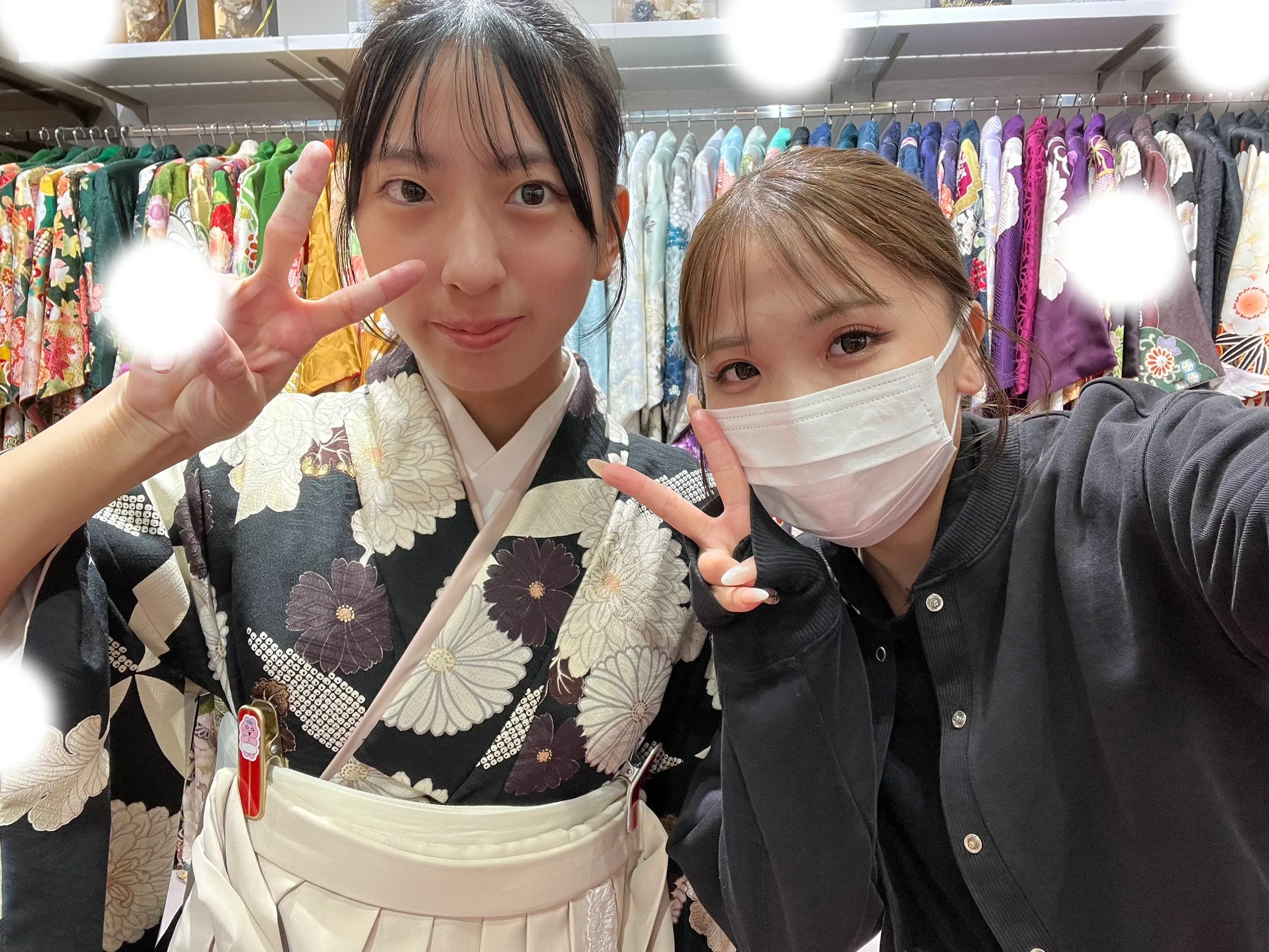 卒業式　モノトーン　梅田