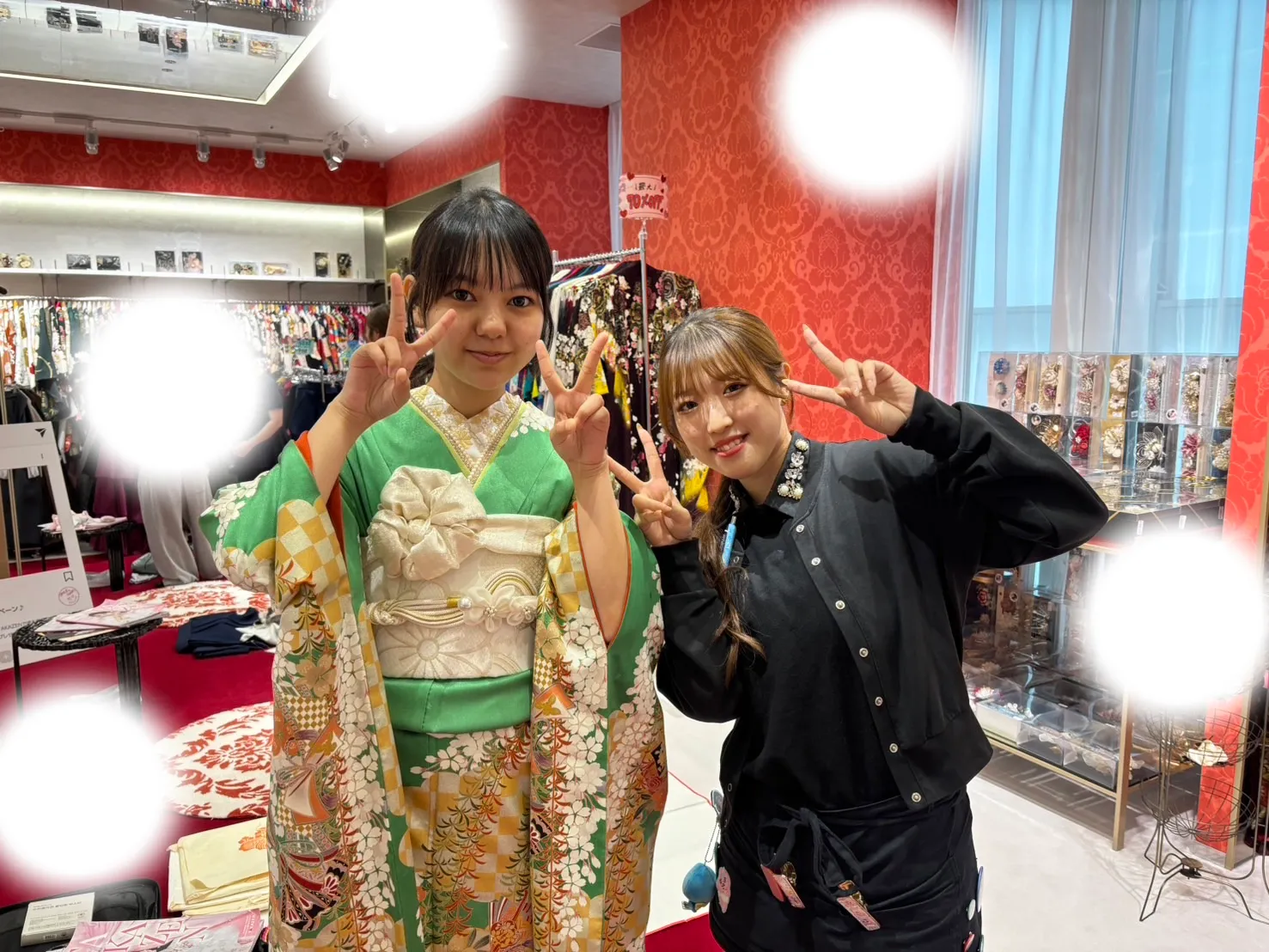 成人式　前撮り　梅田　袴　くすみカラー　かわいい　イマドキ　淡色　古典　タカゼン　撮影