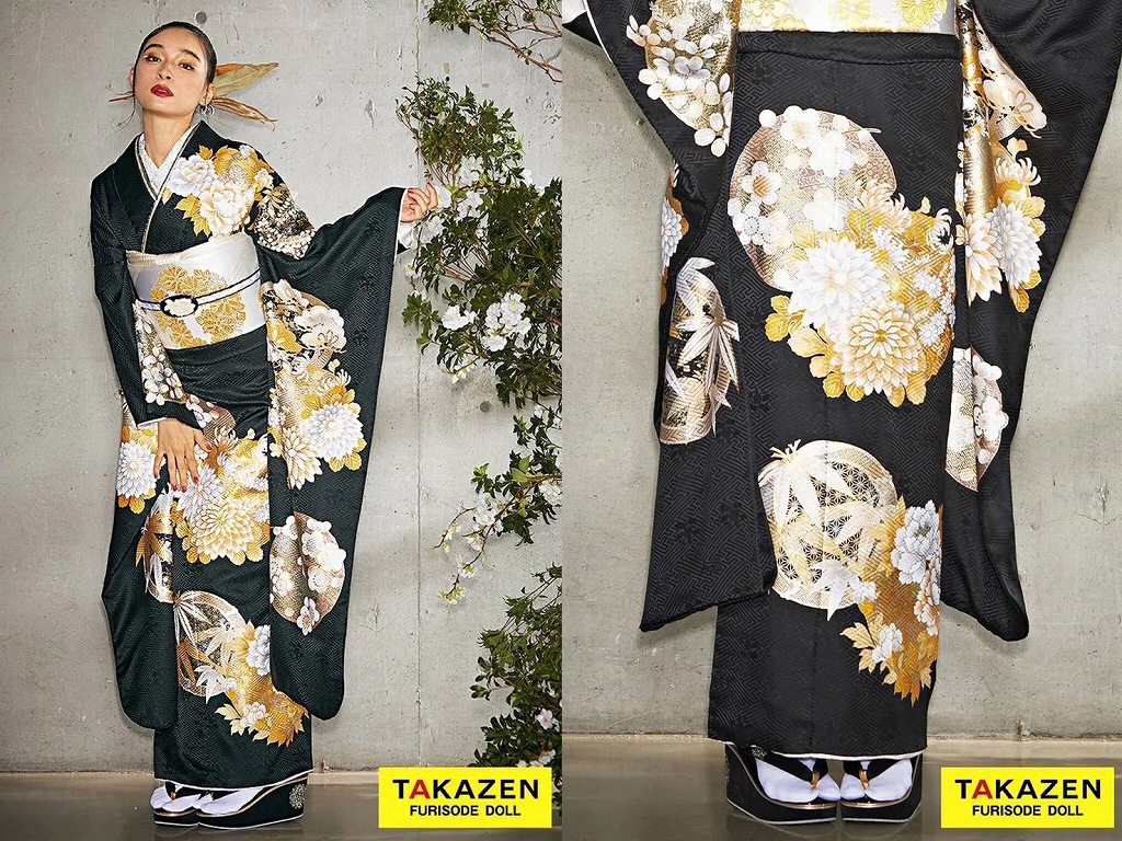 TAKAZEN　奈良　振袖　レンタル　赤色振袖　バラ　ローズ　個性派　被らない　可愛い　イマドキ　お洒落　目立つ　キラキラ　レースインナー　フリル
