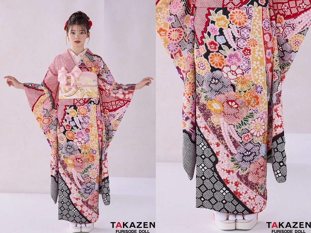 振袖　レンタル　奈良　帯　可愛い　アレンジ　華やか　綺麗
