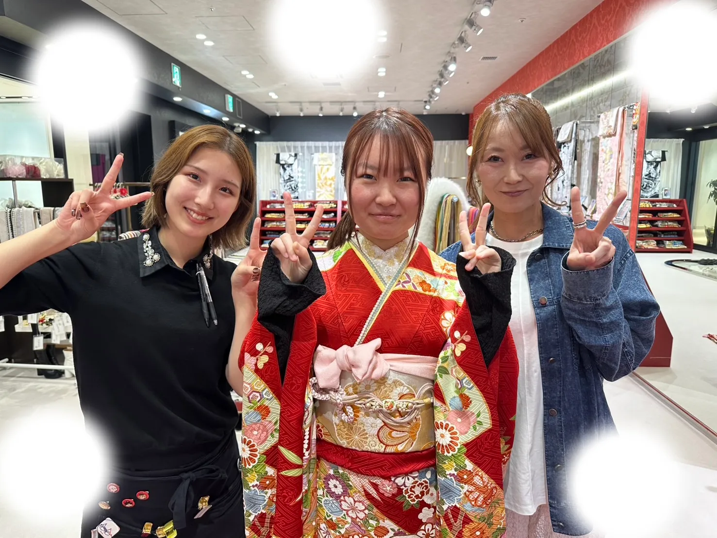 【TAKAZEN大阪梅田本店】♡12日　とっても華やかでかわいい赤色お振袖でフォトプラン姫ちゃん♡