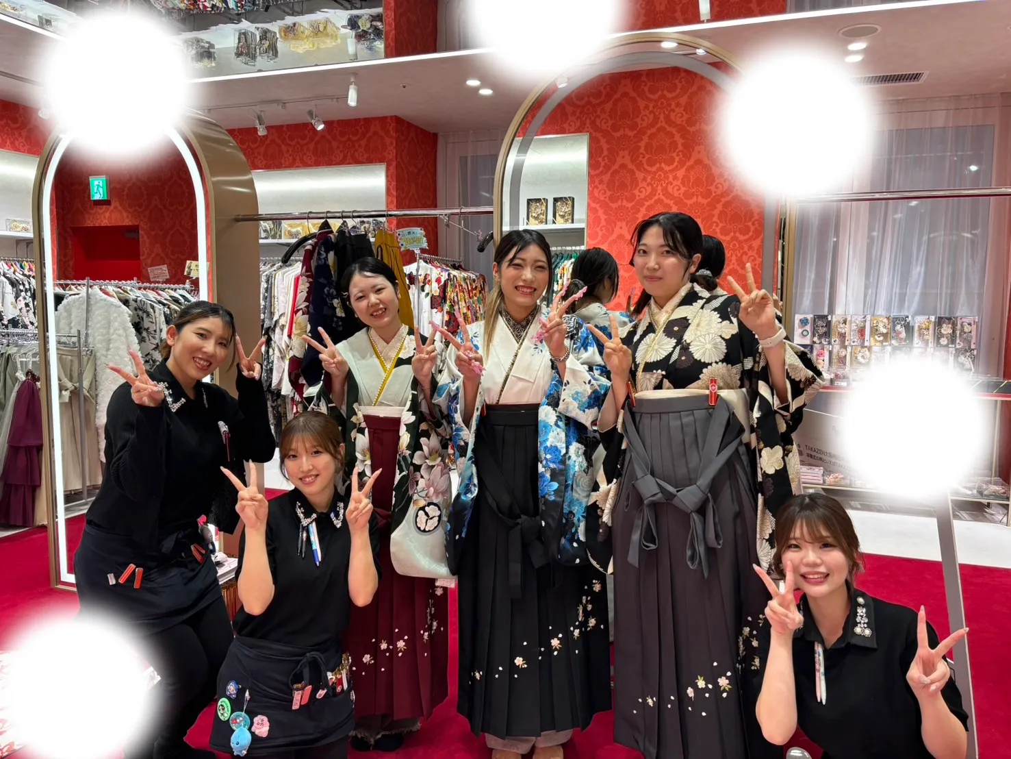 成人式　卒業式　TAKAZEN 袴レンタル