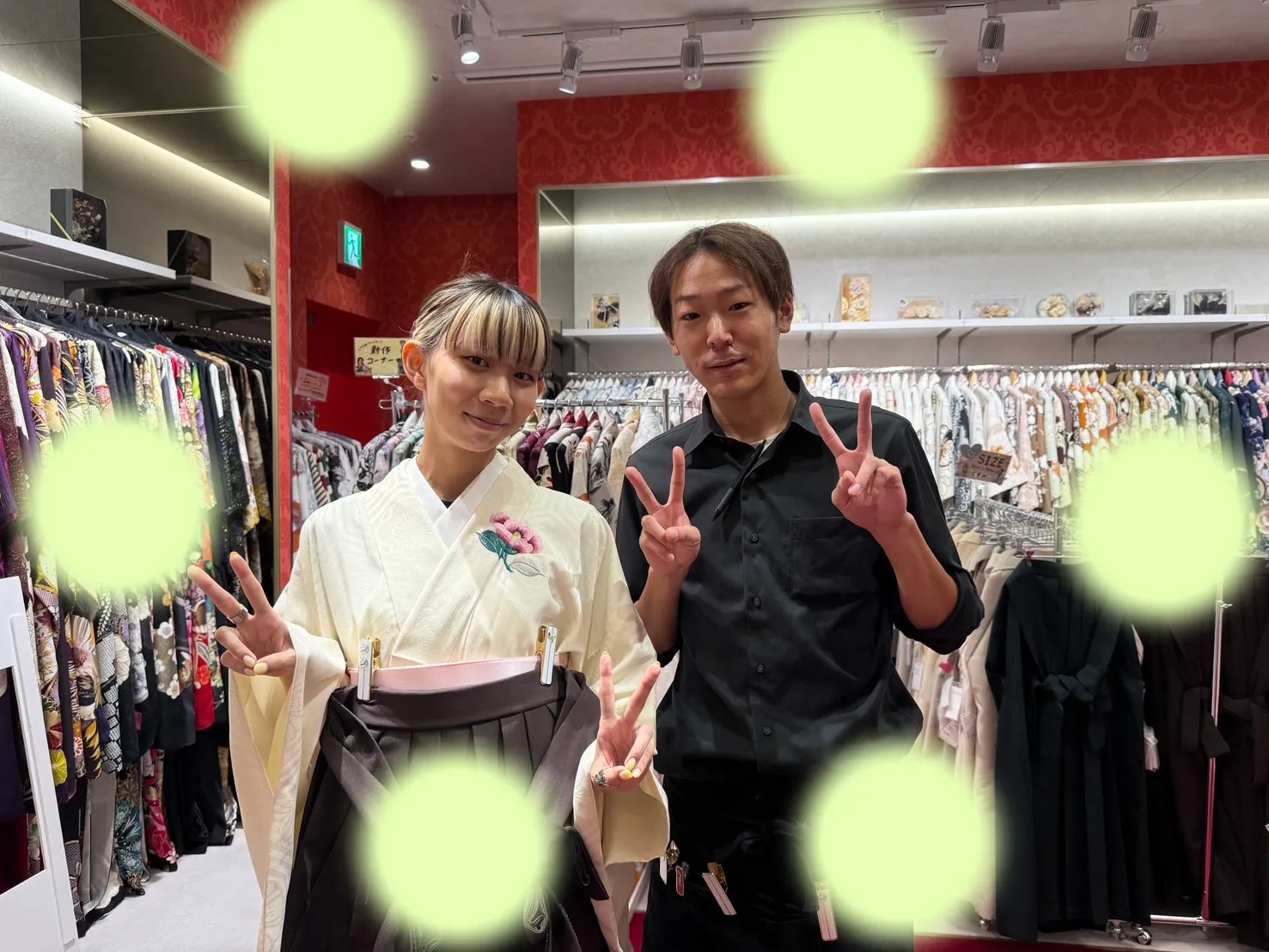 成人式　前撮り　梅田　袴　くすみカラー　かわいい　イマドキ　淡色　古典　タカゼン　撮影