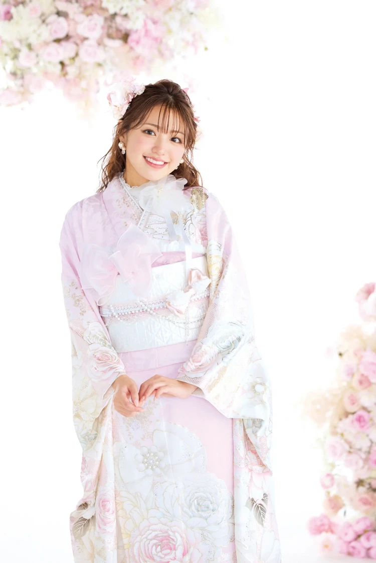 成人式振袖レンタル ヘップバーン コスメカラー かわいい振袖 おしゃれ