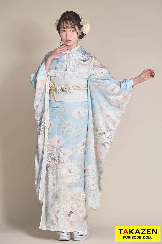 振袖　レンタル　可愛い　おしゃれ　かっこいい　イマドキ　くすみ　写真　妹割