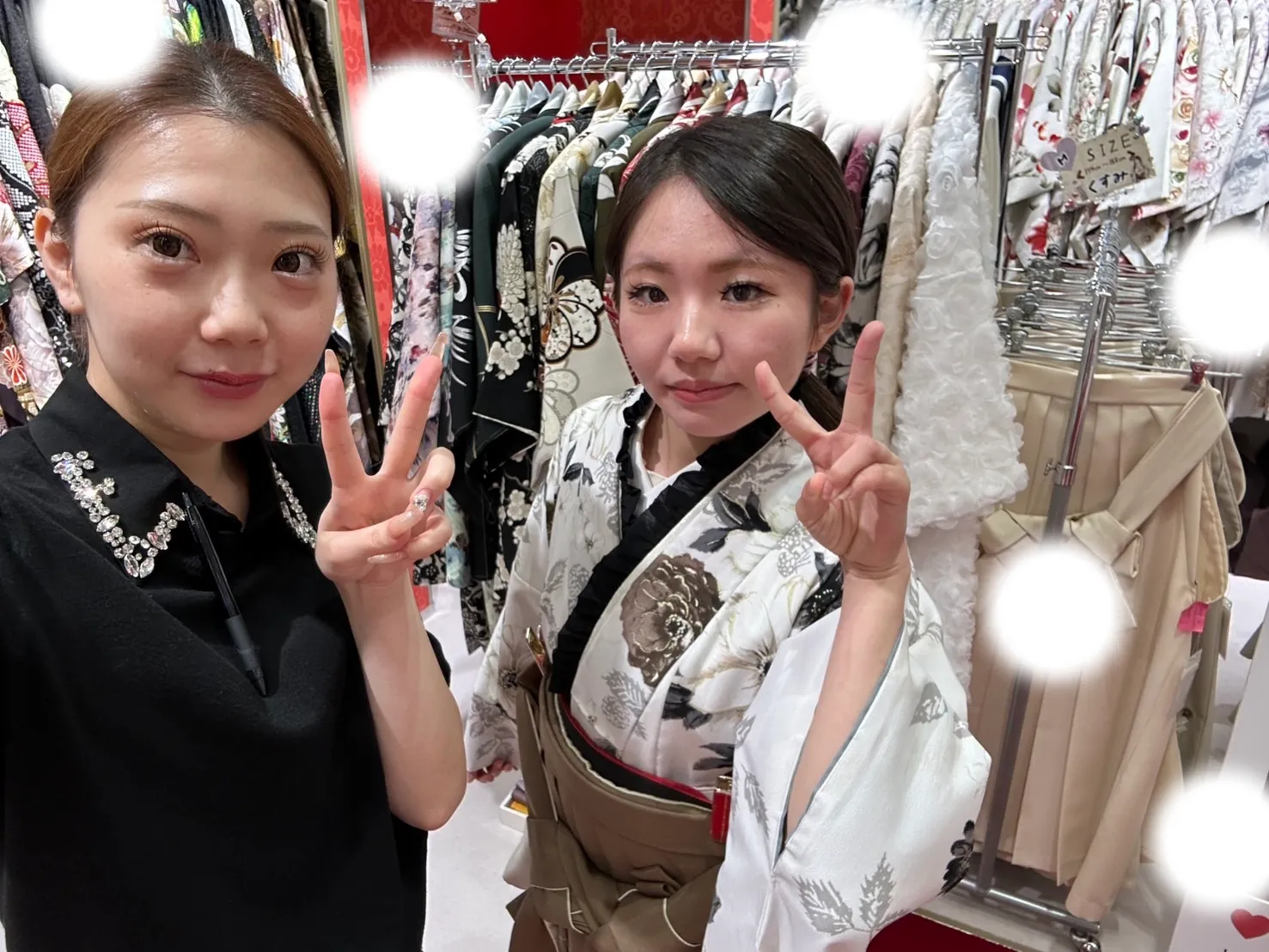 卒業式　袴　梅田　くすみ