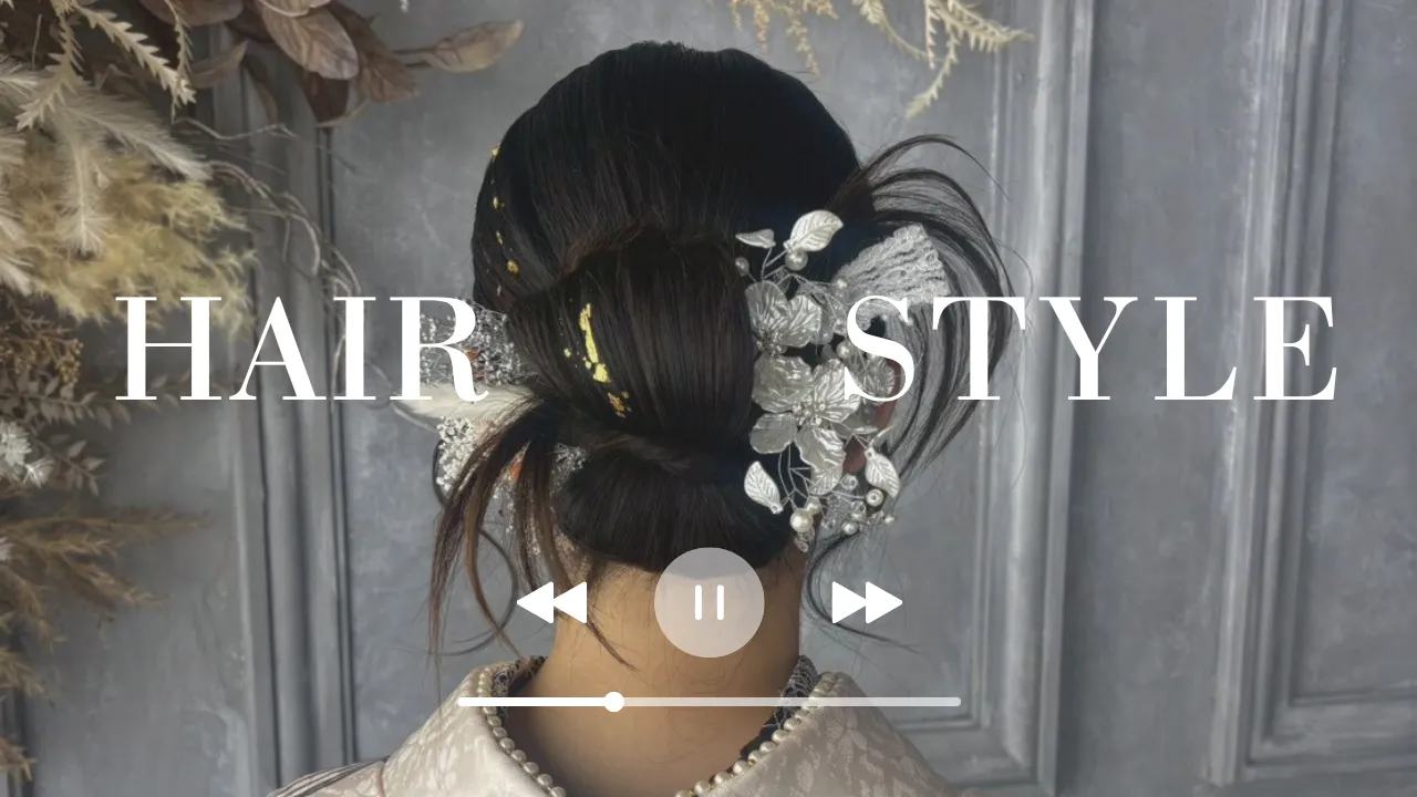 前撮りお客様ヘアスタイル🎀♡