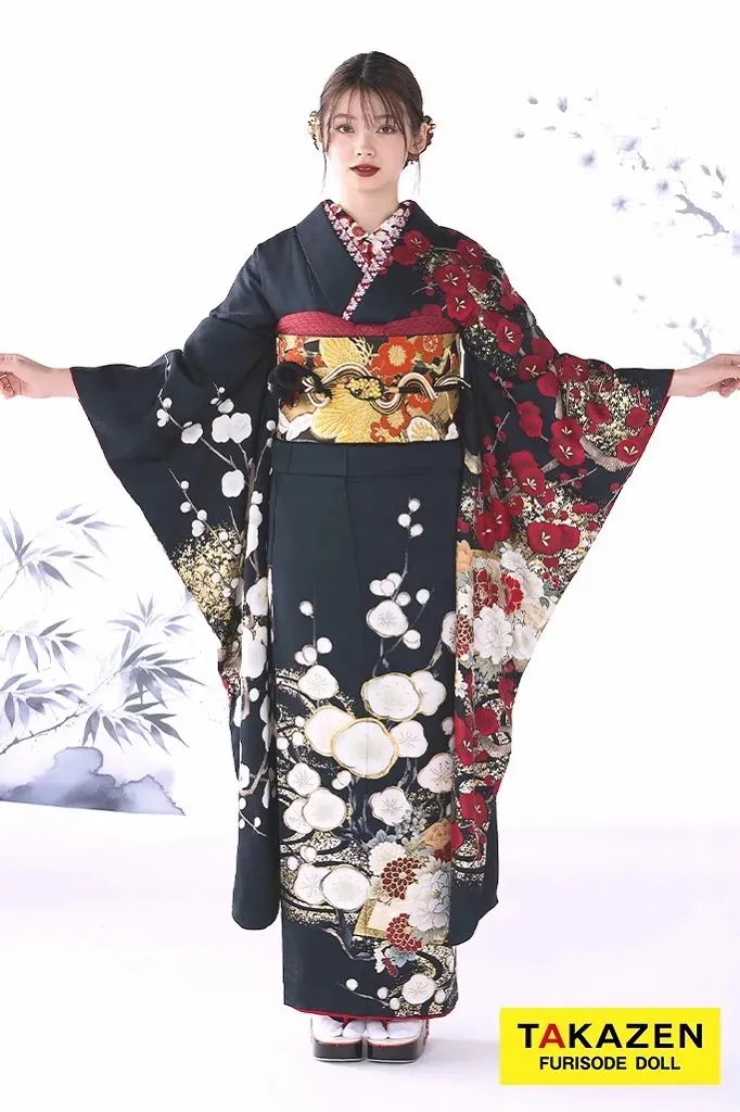 成人式　前撮り　梅田　粋古典　カッコイイ