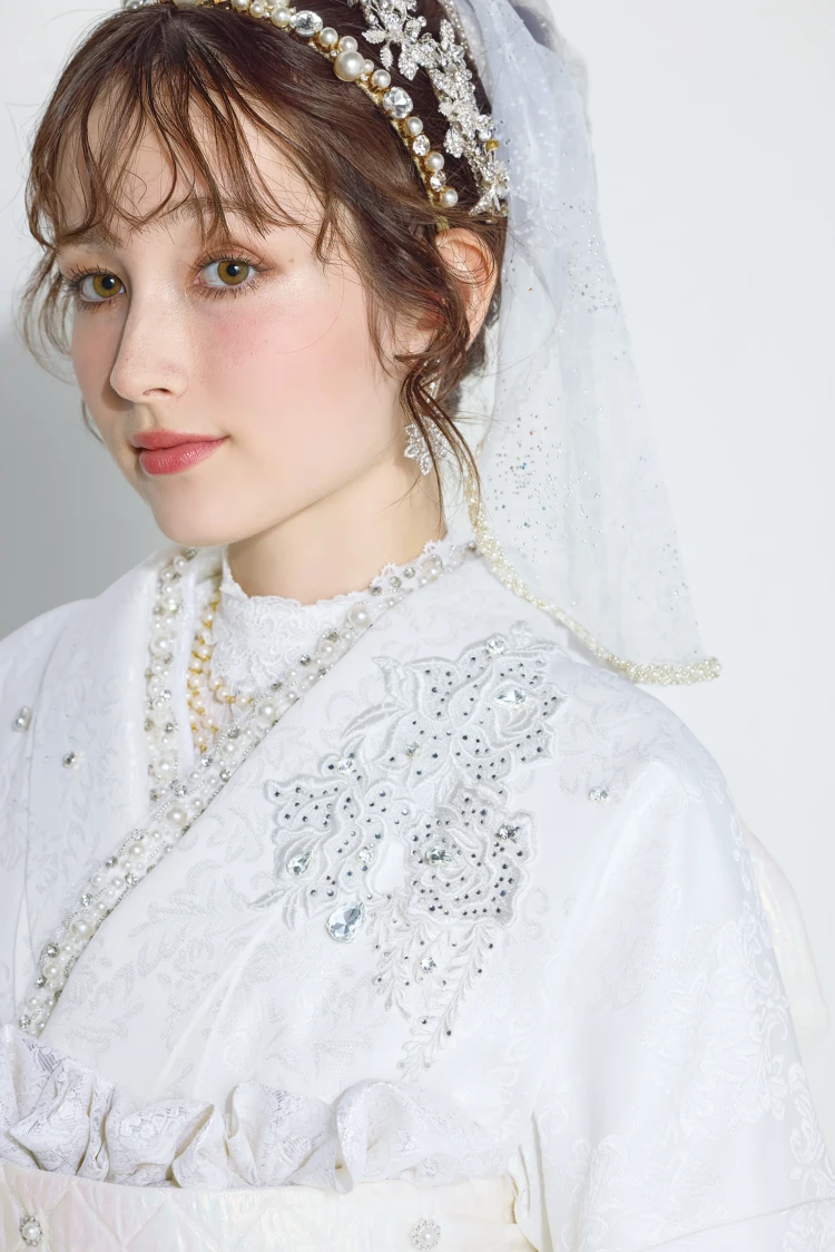 成人式振袖レンタル BLACKLABEL オールホワイト