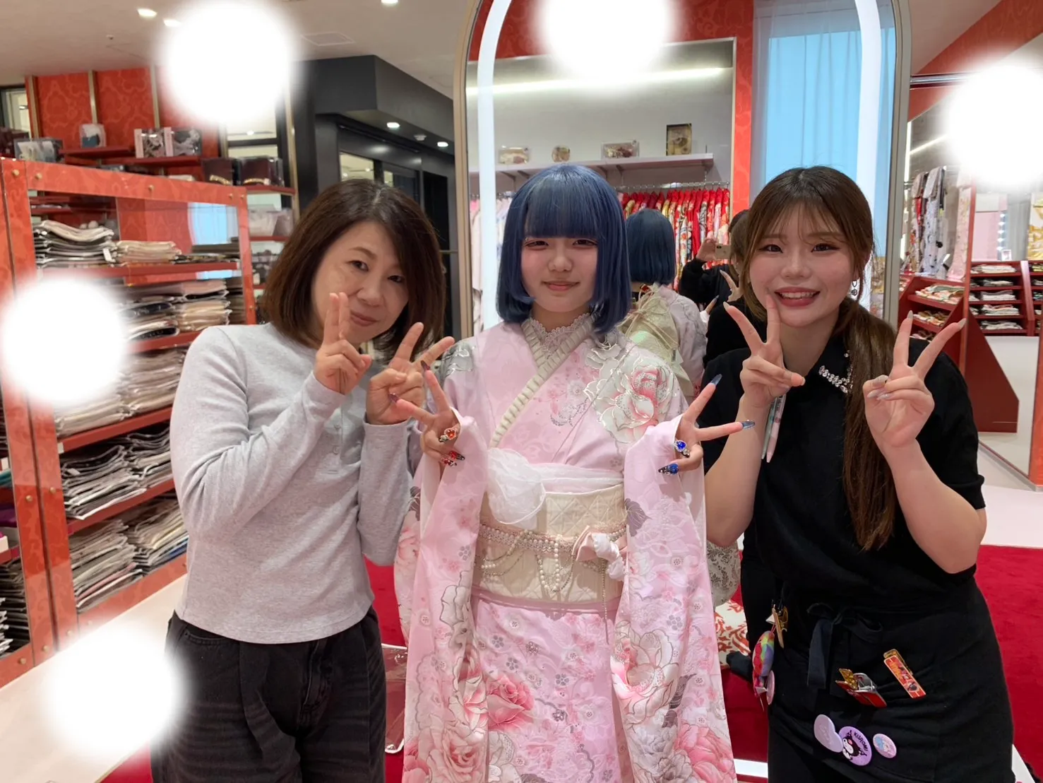 【TAKAZEN大阪梅田本店】♡27日 コスメカラーお振袖でフォトプラン姫ちゃん♡