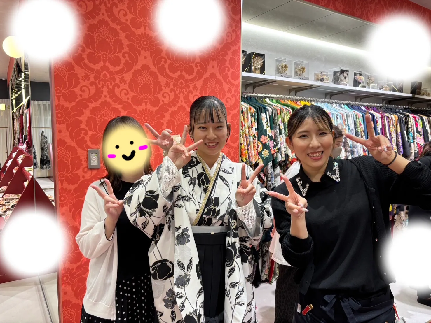 成人式　前撮り　梅田　袴　くすみカラー　かわいい　イマドキ　淡色　古典　タカゼン　撮影