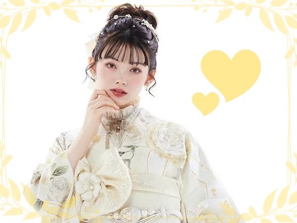 【TAKAZEN奈良店】26日♡大人カワイイ✨ヘップバーンシャネルカラーお振袖♡