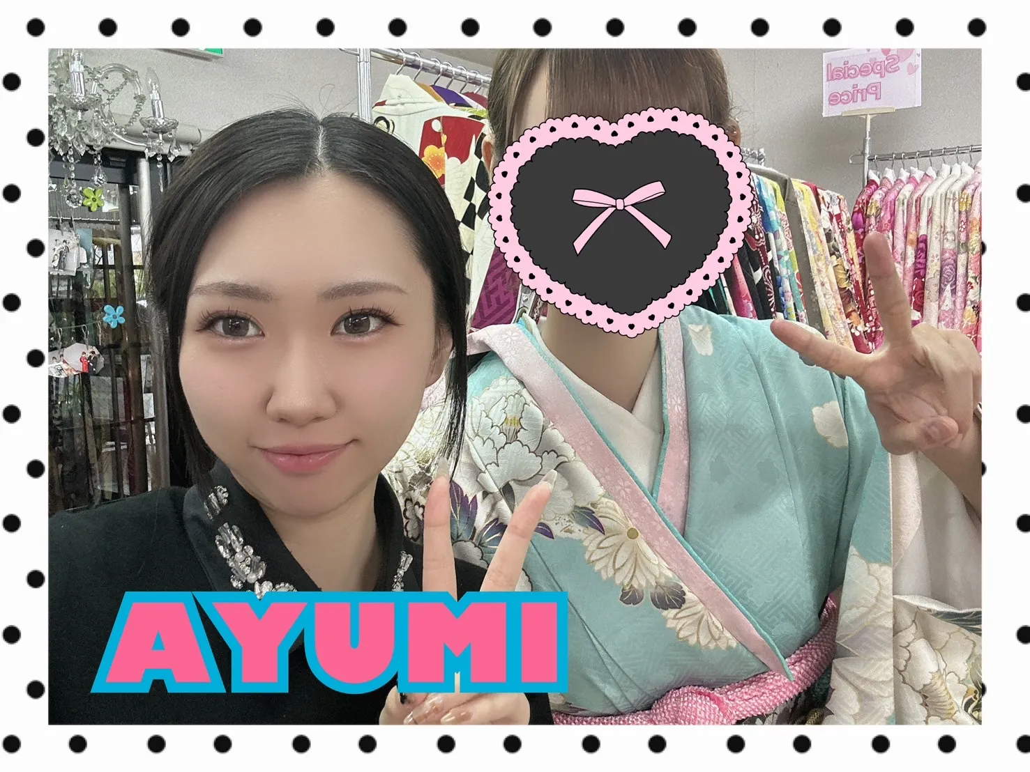 【TAKAZEN奈良店】8日♡京田辺市からお越しのはんなり可愛い古典柄お振袖姫ちゃん♡