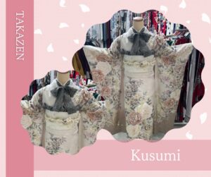 TAKAZEN神戸店　前撮り撮影会　イマドキ　カワイイ　コディネート　振袖　レンタル　袴　