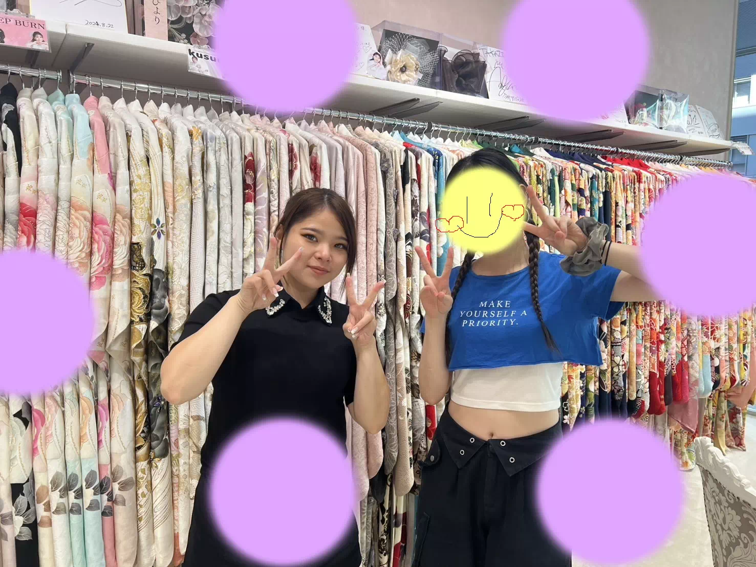 TAKAZEN神戸旧居留地店　袴　袴レンタル　神戸市　カワイイ　イマドキ袴　