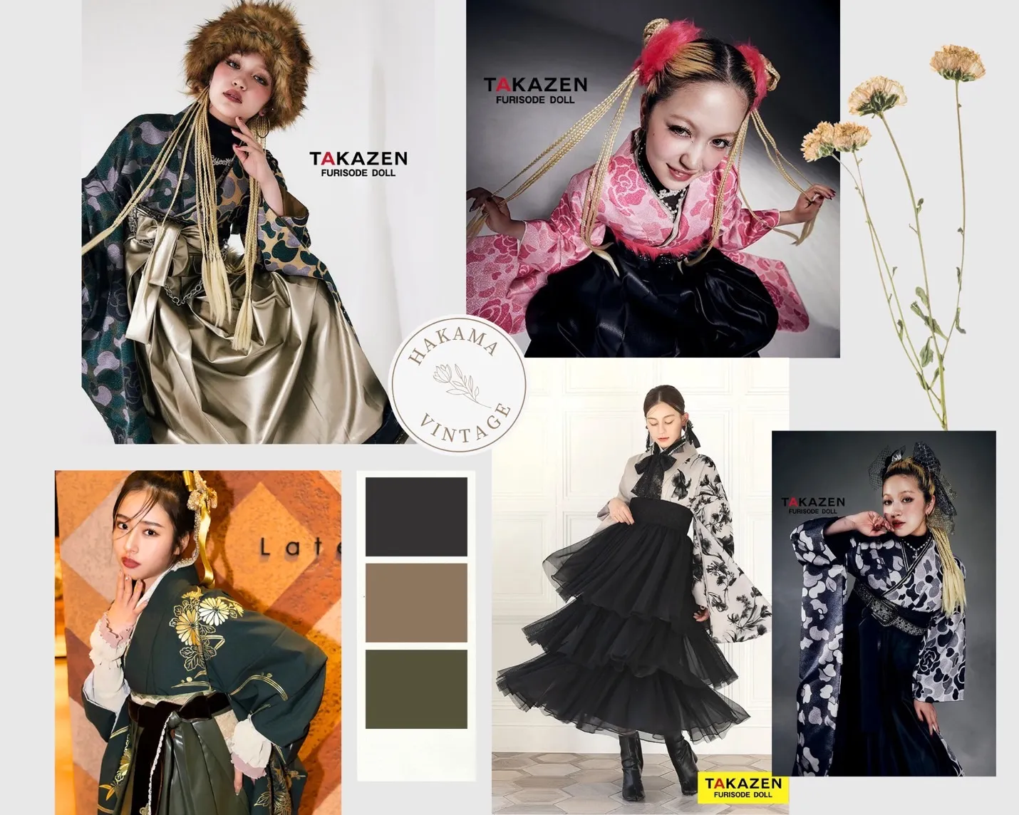 ♡【TAKAZEN心斎橋店】01日　なんば・心斎橋・天王寺　2025年卒業式の方必見！お洒落なVintage袴のご紹介♡