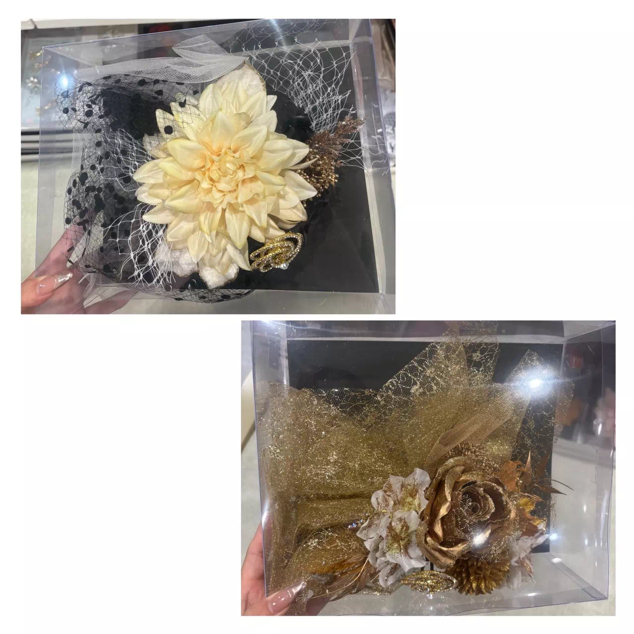 TAKAZEN姫路店　姫路市　成人式　卒業式　袴　振袖　イマドキ振袖　キラキラ　モード　　白　金