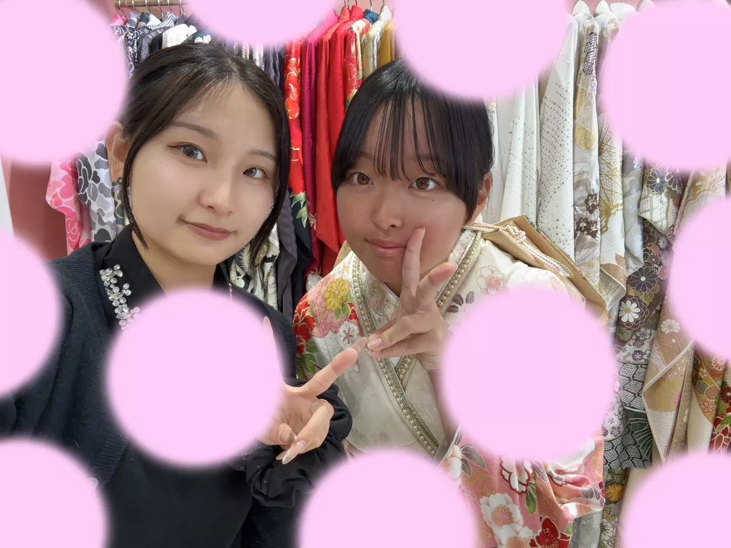 TAKAZEN姫路店　姫路市　卒業式　袴　ピンク　古典