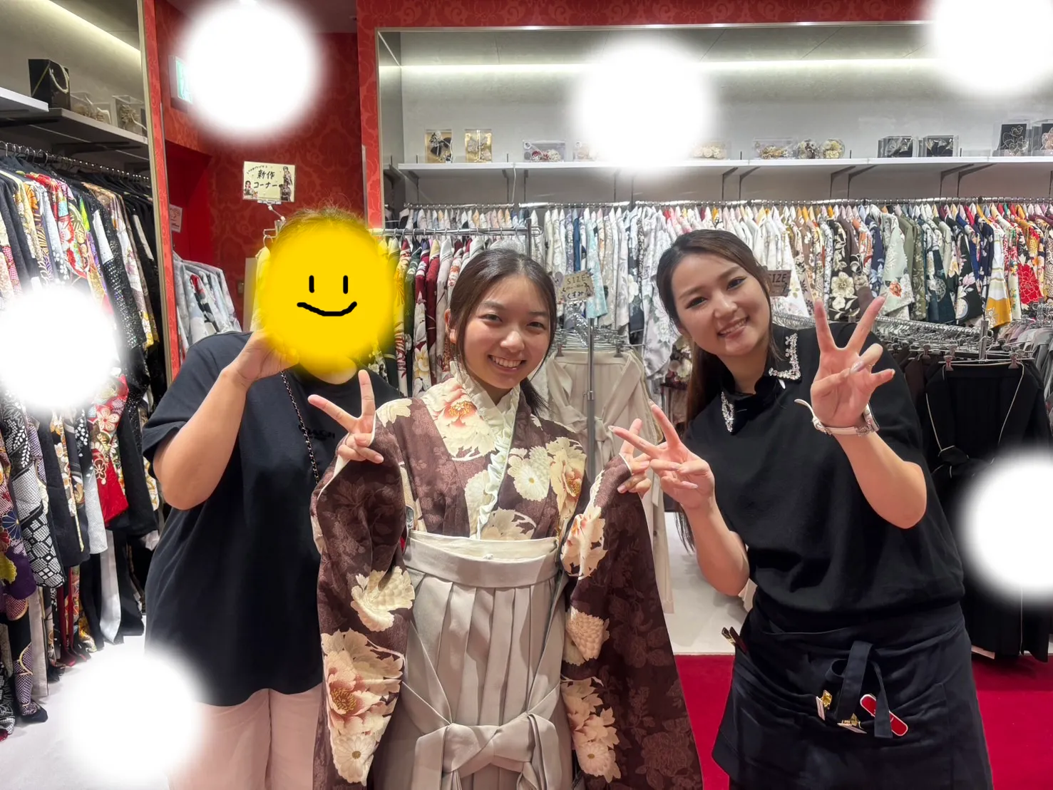 卒業式　袴レンタル　くすみカラー　かわいい　安い