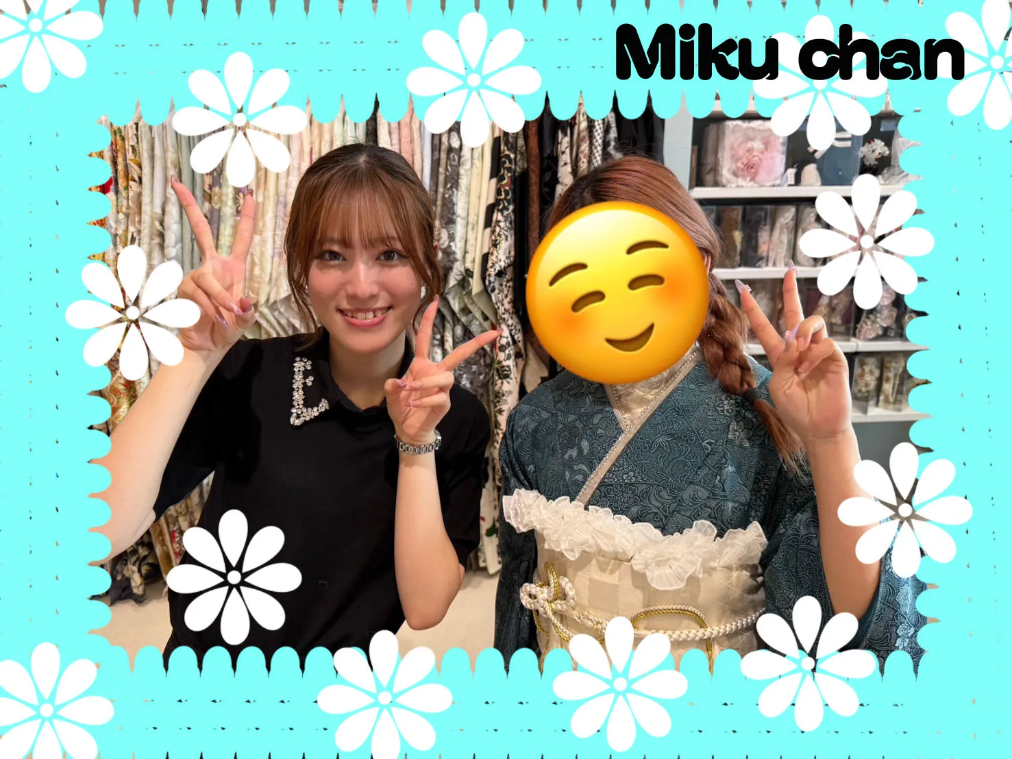 振袖　レンタル　白コーデ　かわいい