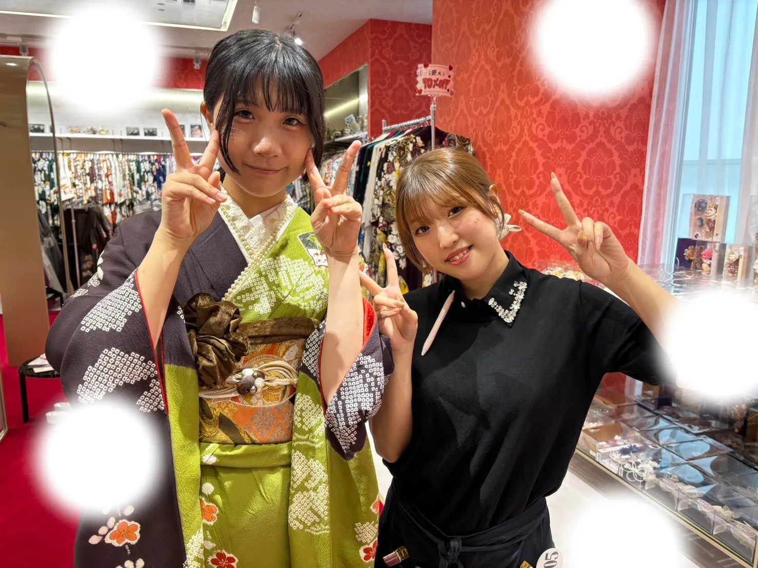 成人式　前撮り　梅田　袴　くすみカラー　かわいい　イマドキ　淡色　古典　タカゼン　撮影