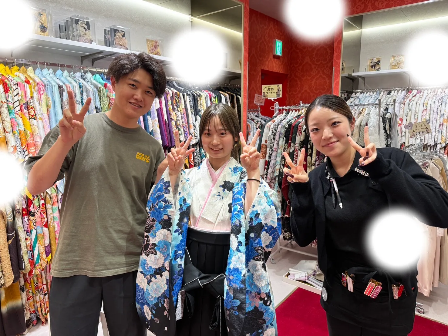 【TAKAZEN大阪梅田本店】♡26日 モードの華やかでかっこいい袴の姫ちゃん♡