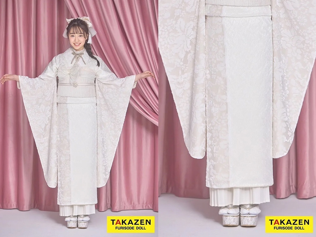 【TAKAZEN奈良店】19日♡オフホワイトのガーリーで可愛いお振袖をご紹介します♡