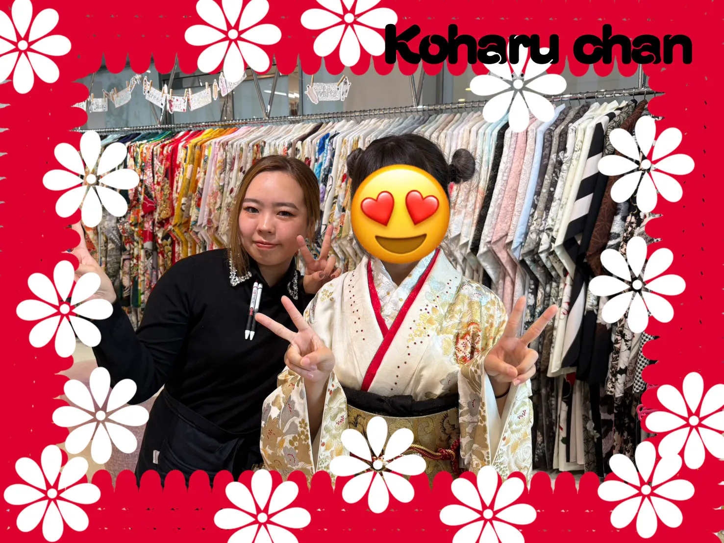 振袖レンタル　桂由美　派手　キラキラ　和柄