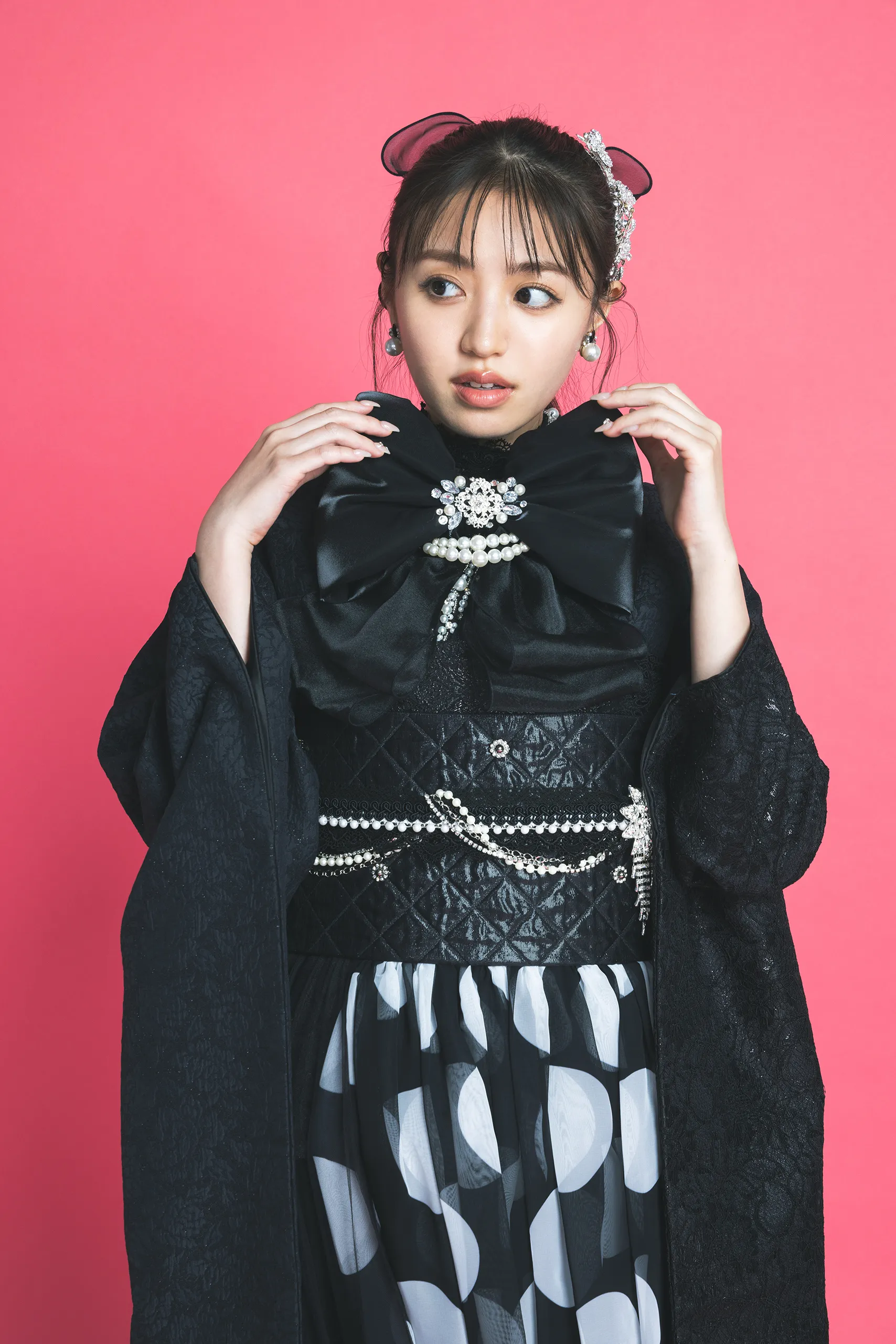 成人式　振袖　梅田　ドレス振袖