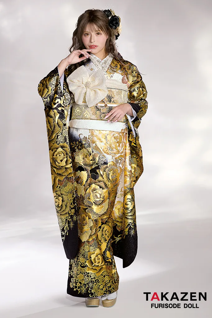 成人式振袖レンタル　キラキラ　ギャル　かっこいい