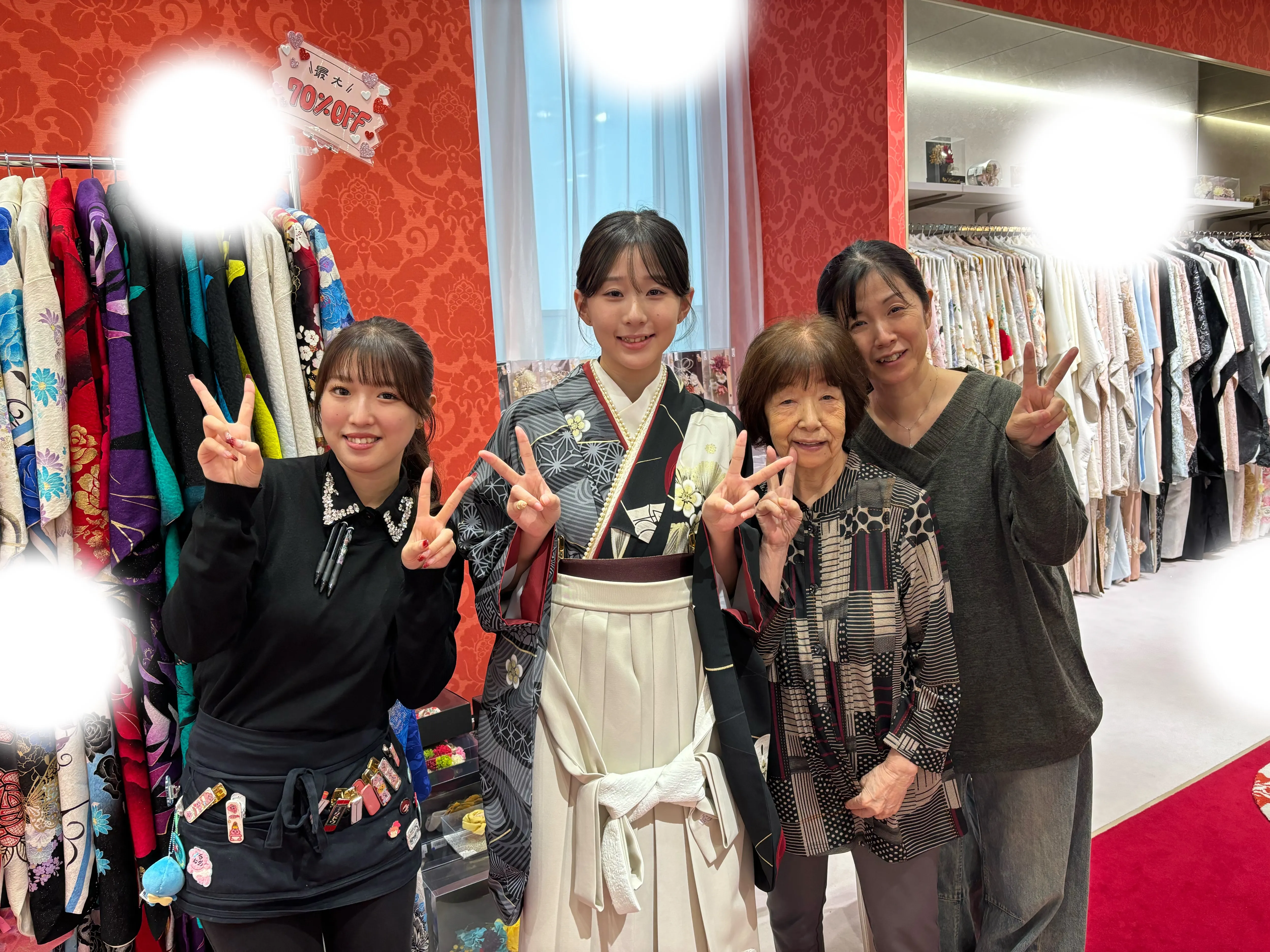 卒業式　袴　レンタル　梅田　オシャレ　イマドキ