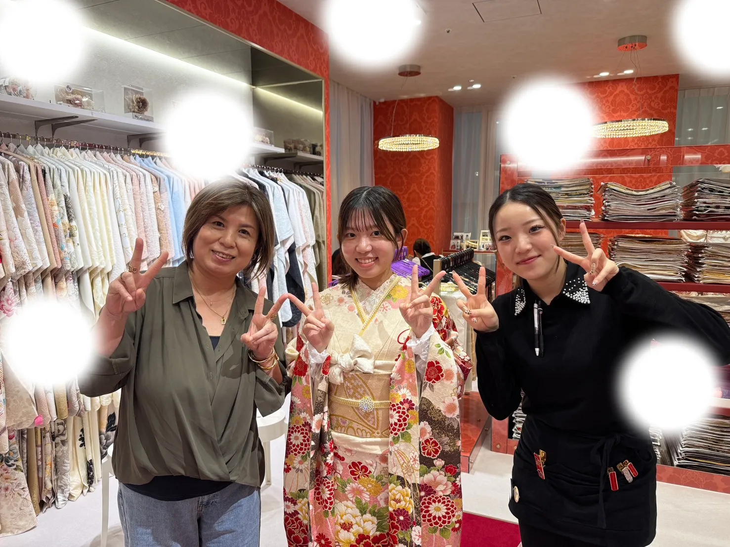 【TAKAZEN大阪梅田本店】♡25日 大阪梅田でかわいい古典柄お振袖のフォトプラン姫ちゃん♡