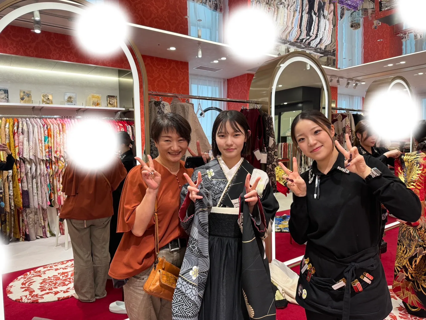 卒業式　袴　レンタル　ドレス袴　人気　綺麗　黒