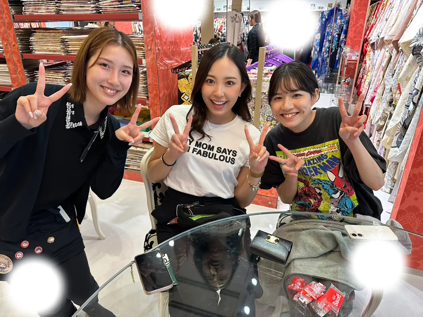 卒業式　袴」　レンタル　人気　可愛い　友達同士