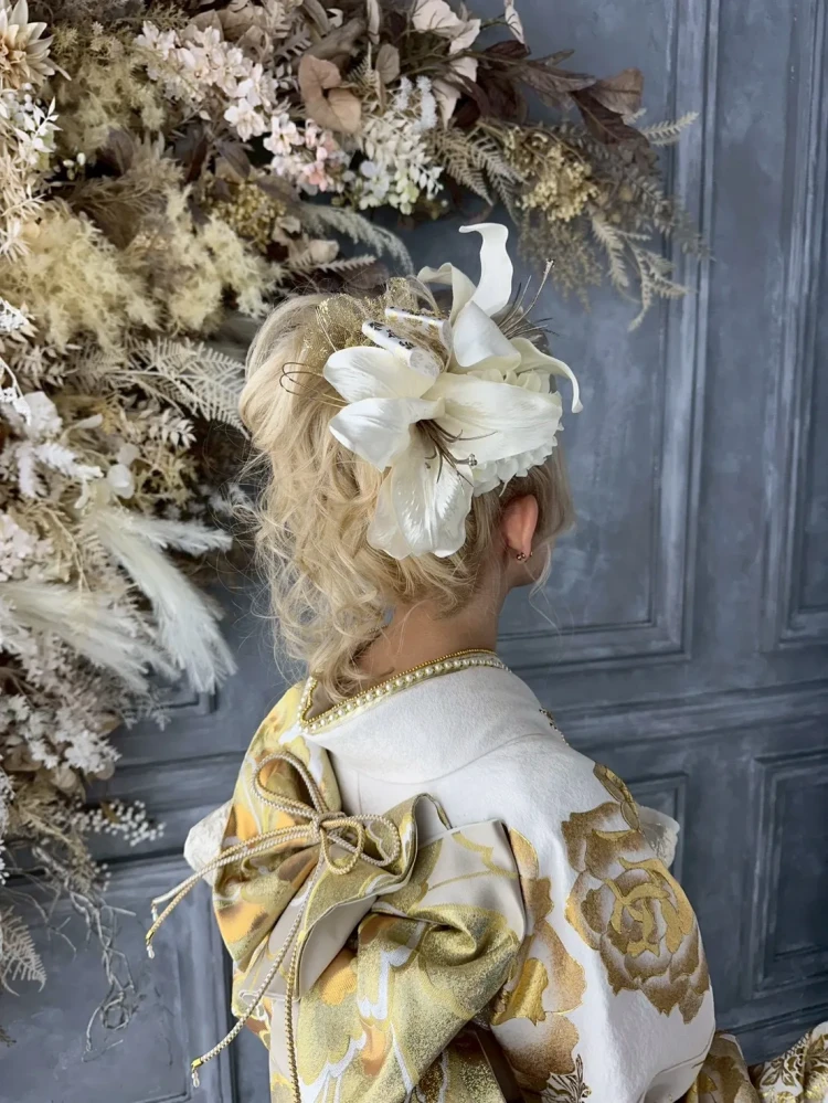 成人式　振袖　梅田　ヘアアレンジ