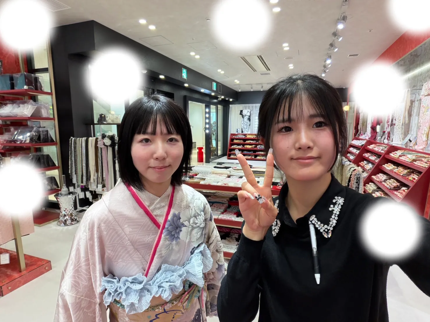 成人式　前撮り　梅田　くすみ　ピンク　かわいい
