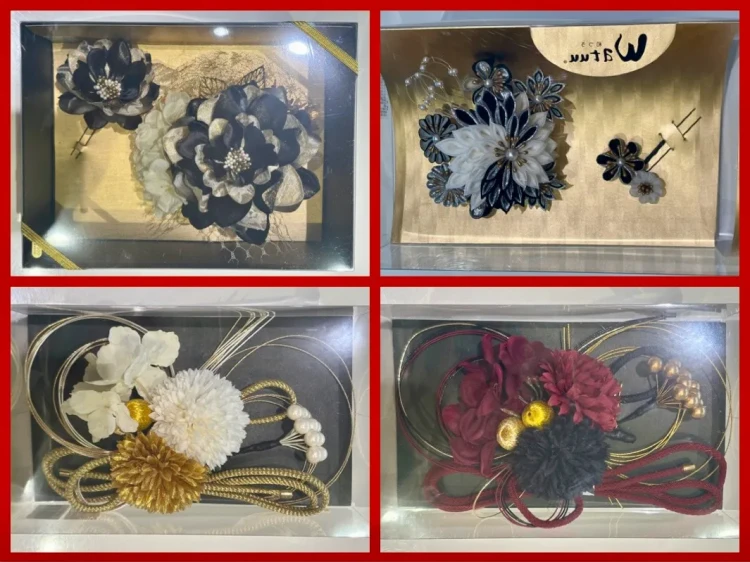 大阪　堺　振袖　袴　成人式　卒後式　髪飾り