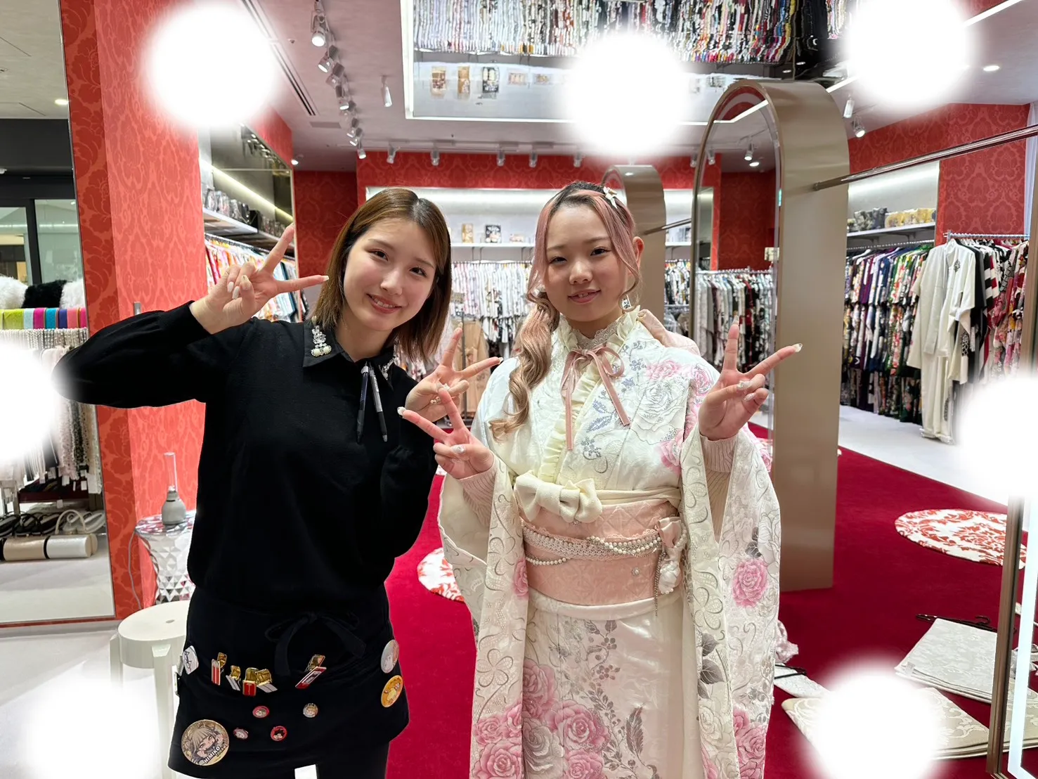 【TAKAZEN大阪梅田本店】♡23日　大阪梅田でフォトプランの可愛いお振袖姫ちゃん♡