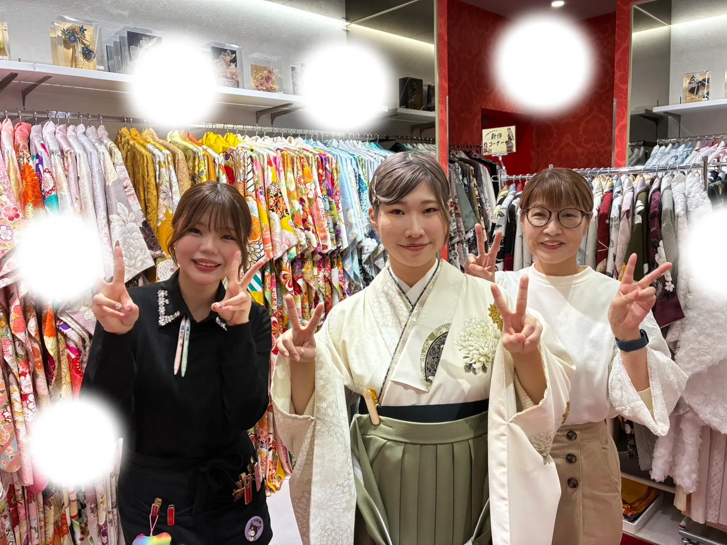 卒業式　袴　レンタル　中村里砂　いまどき　くすみカラー　古典