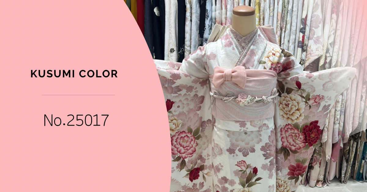 【TAKAZEN神戸旧居留地店】♡22日　神戸市・三木市・西宮市　イマドキガーリーな淡いピンク色お振袖のご紹介です♡