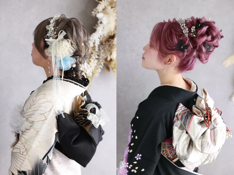 振袖　レンタル　前撮り　撮影会　可愛い　おしゃれ　かっこいい　イマドキ　くすみ　レトロ　安い