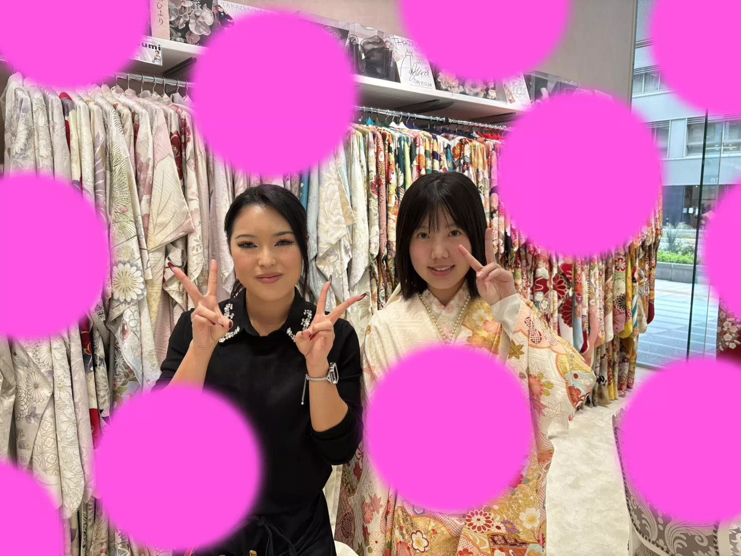 【TAKAZEN神戸旧居留地店】25日♡ 神戸市・三木市・小野市にお住いの方必見！イマドキな正統派古典のお振袖に決定の可愛い姫ちゃん♡