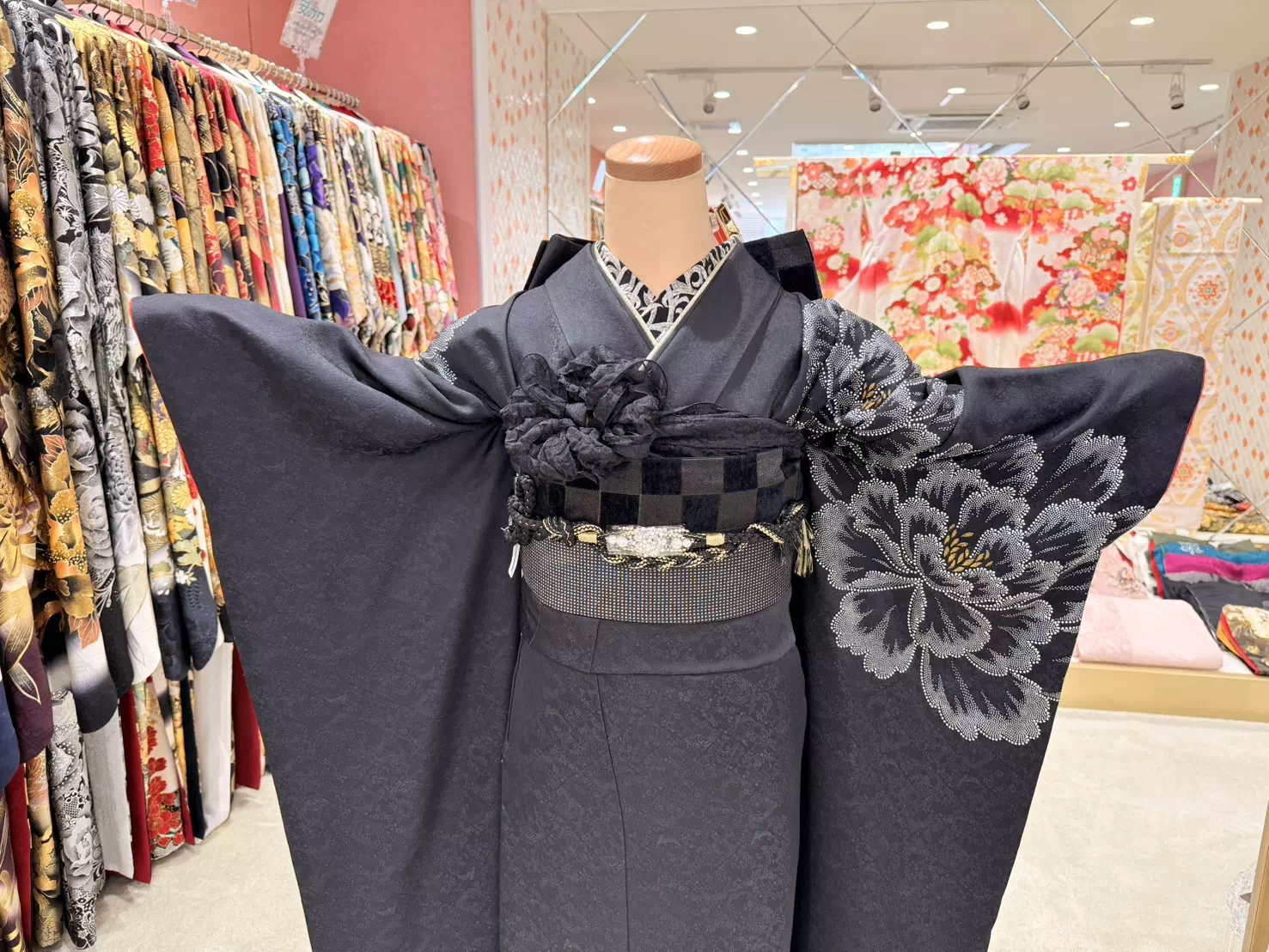 姫路市成人式　成人式振袖レンタル　姫路振袖レンタル　ヴィンテージ　ストリート振袖